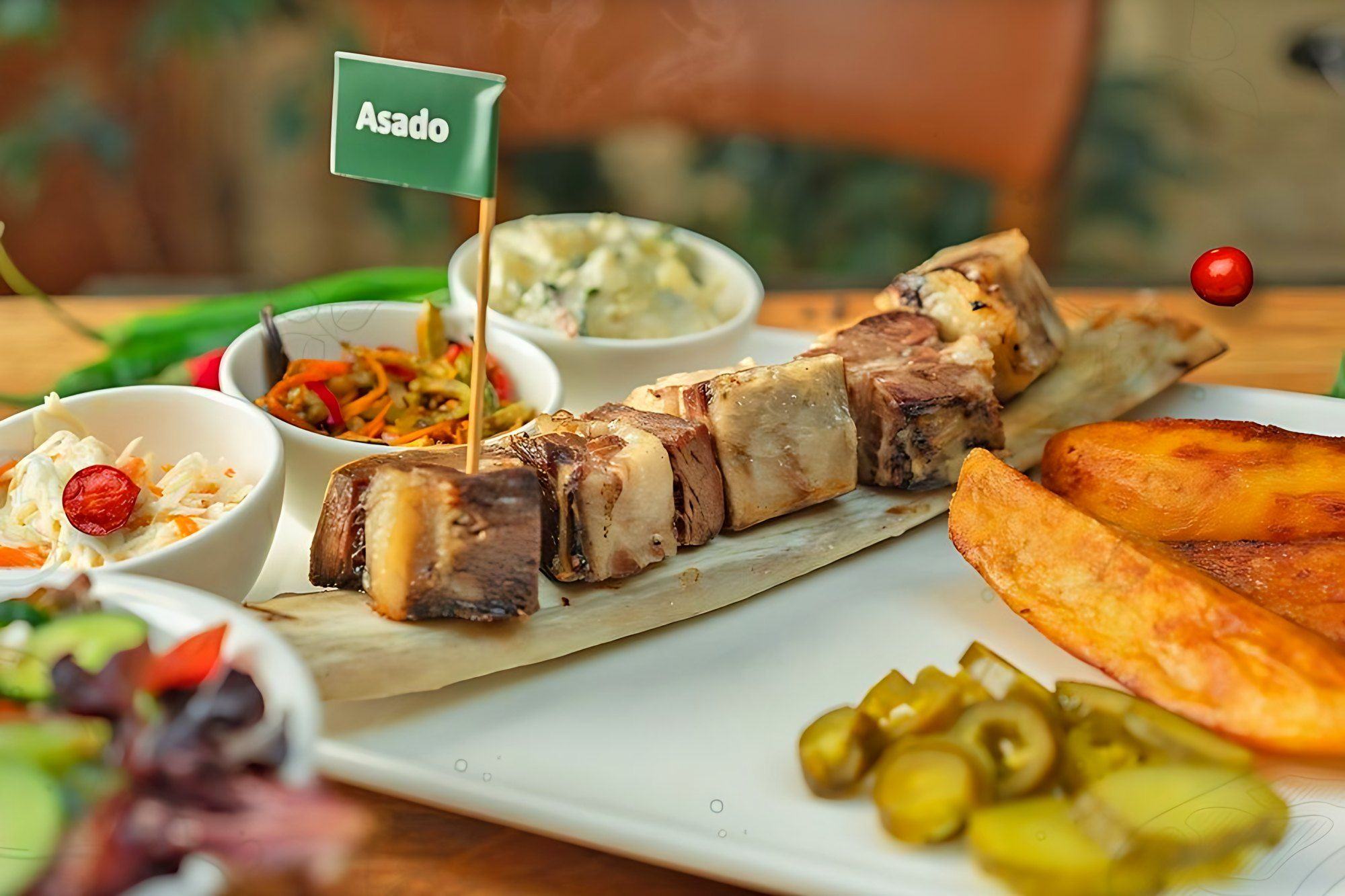 Asado menu