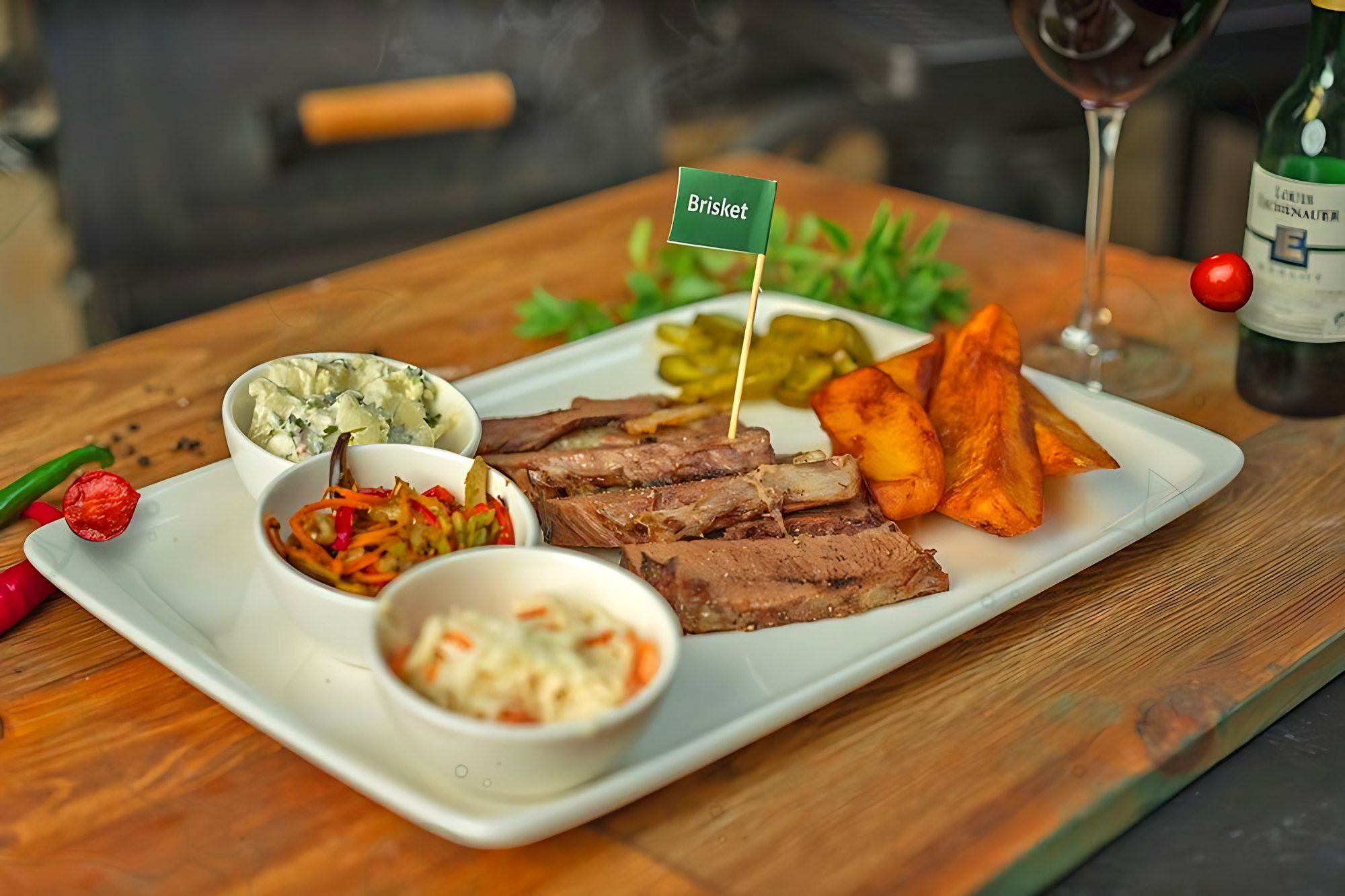 Brisket menu