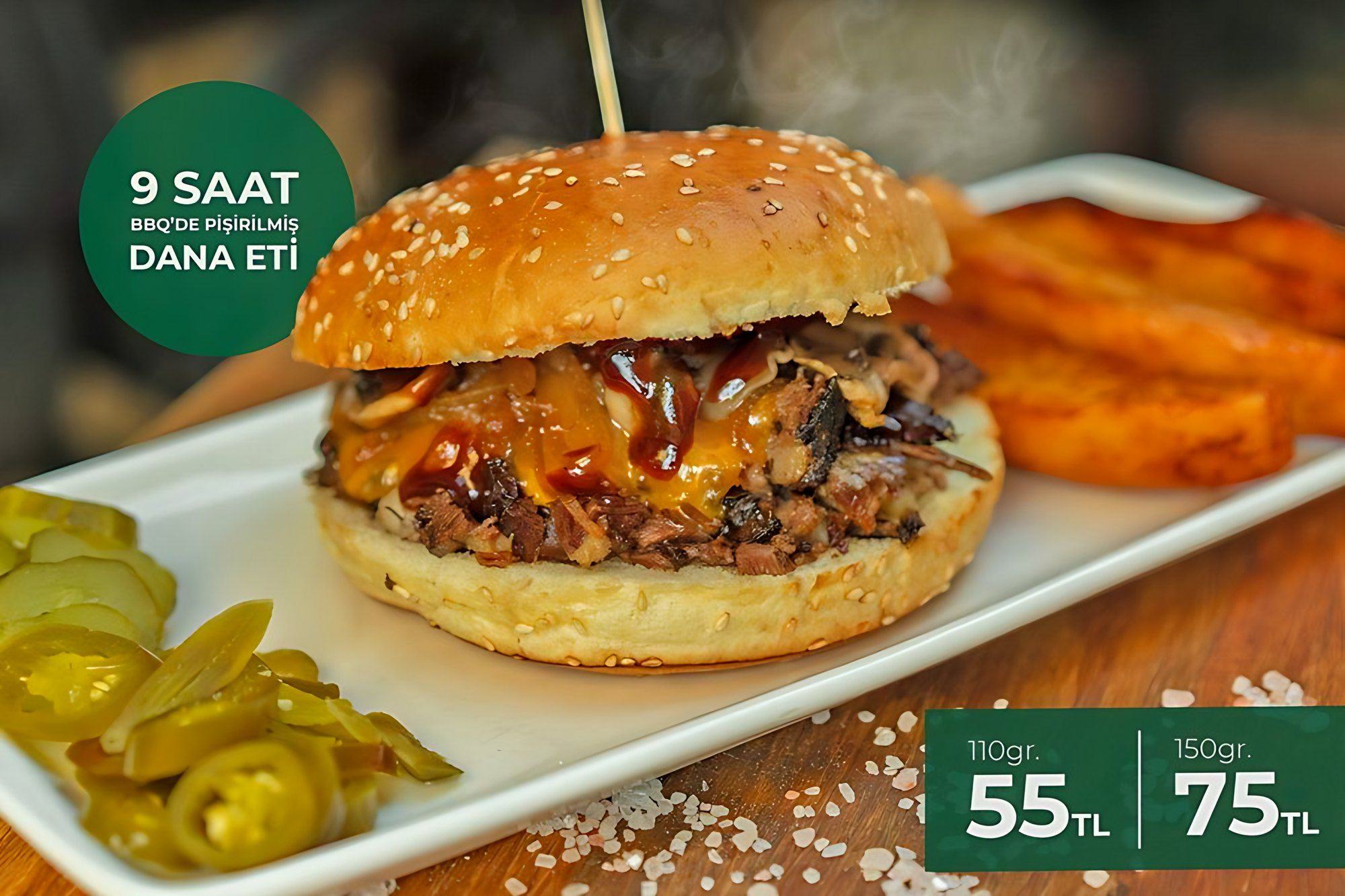 Asado burger